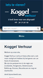 Mobile Screenshot of koggelverhuur.nl