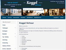 Tablet Screenshot of koggelverhuur.nl